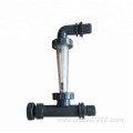 Lzs-25 Plastic Tube Water Flowmeter For Water Treatment